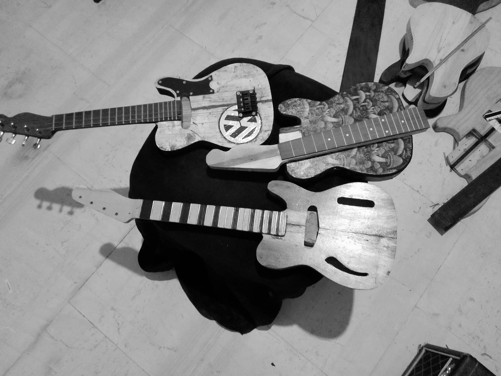 Reclaimed-wood instruments